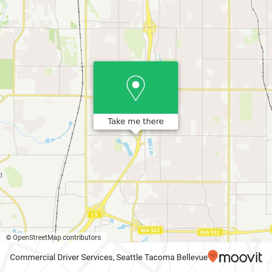 Commercial Driver Services map