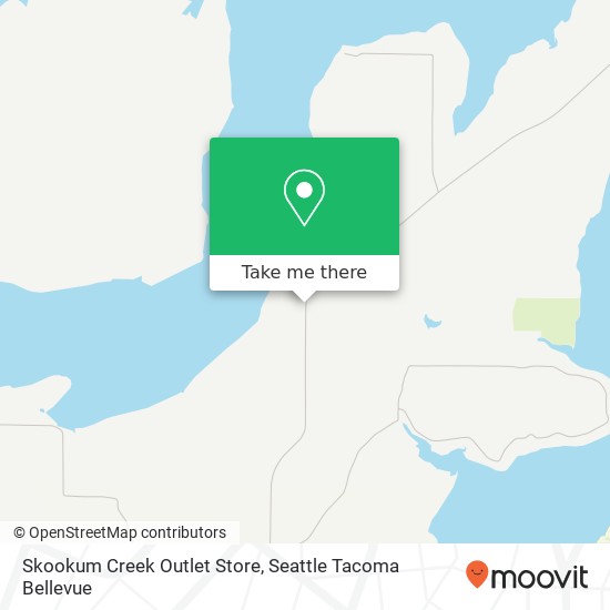 Skookum Creek Outlet Store map