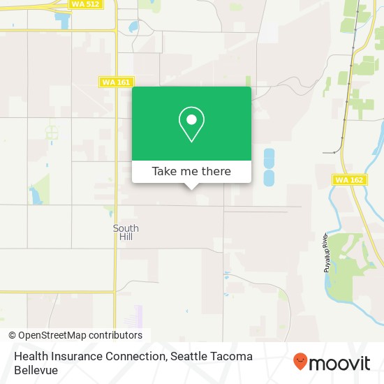 Mapa de Health Insurance Connection