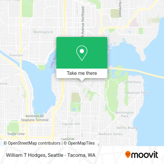 William T Hodges map