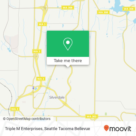 Triple M Enterprises map