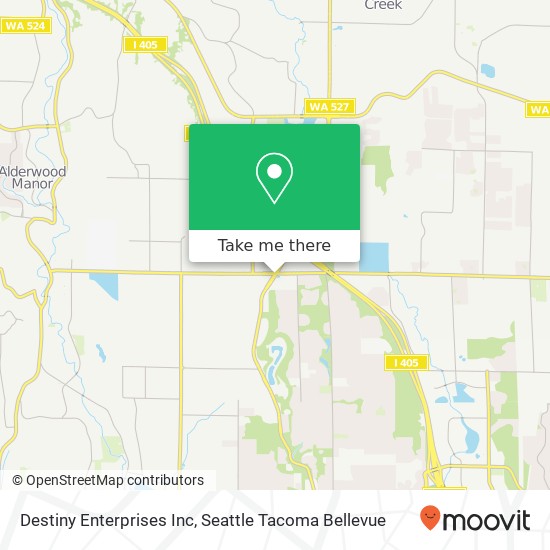 Destiny Enterprises Inc map