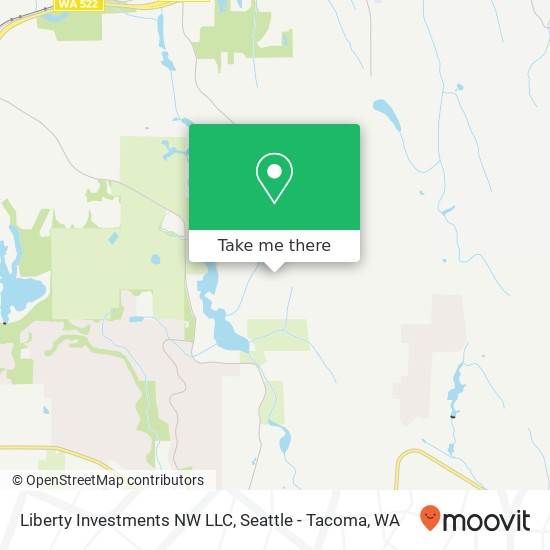 Liberty Investments NW LLC map