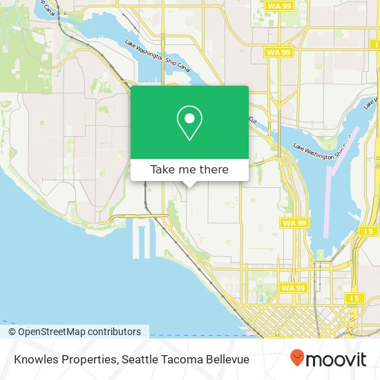 Knowles Properties map