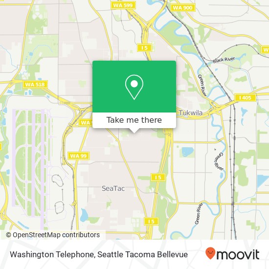 Washington Telephone map