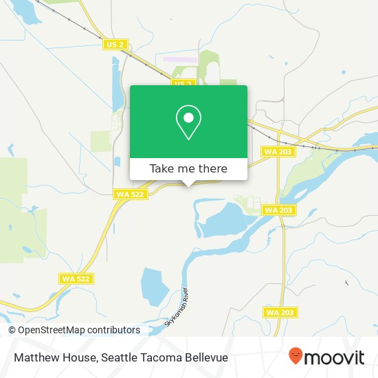 Matthew House map