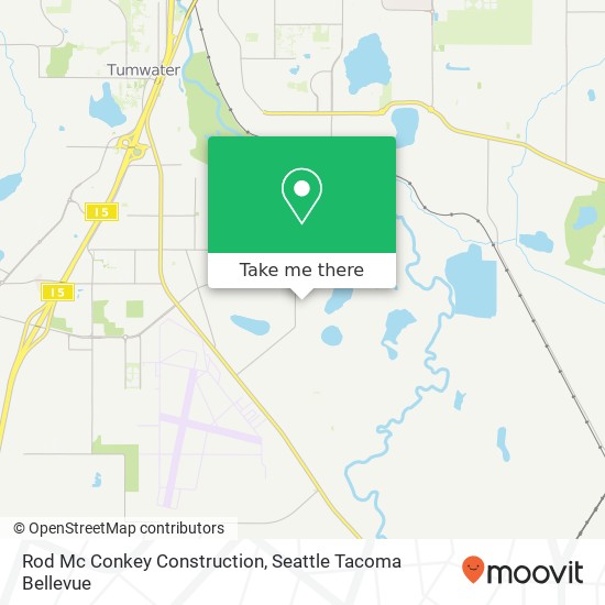 Mapa de Rod Mc Conkey Construction