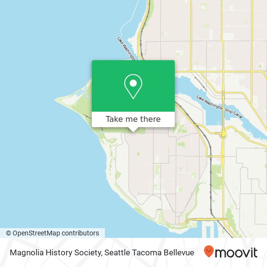 Mapa de Magnolia History Society