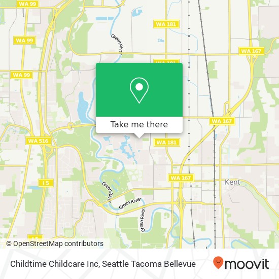 Childtime Childcare Inc map