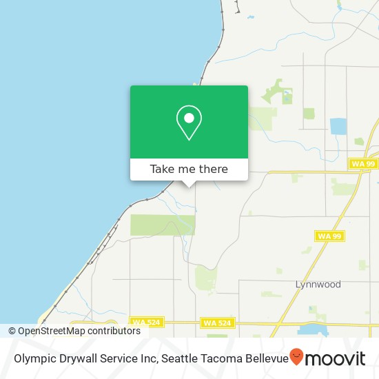 Olympic Drywall Service Inc map