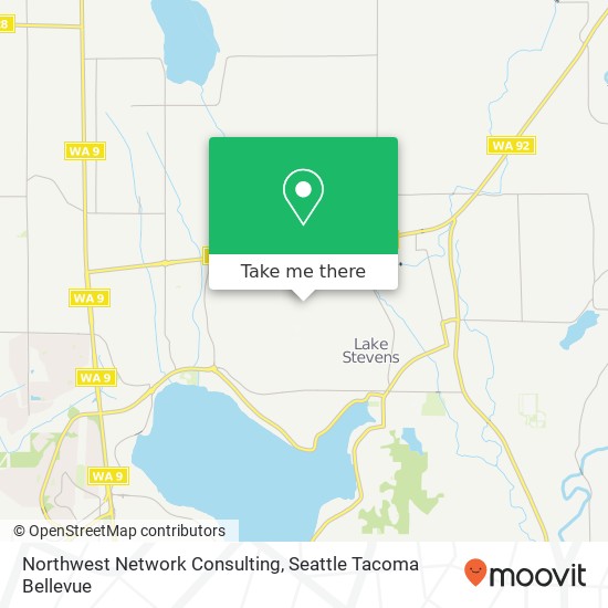 Northwest Network Consulting map