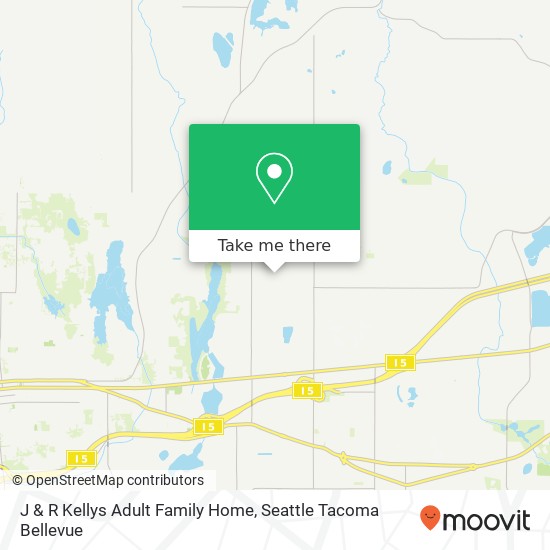 Mapa de J & R Kellys Adult Family Home