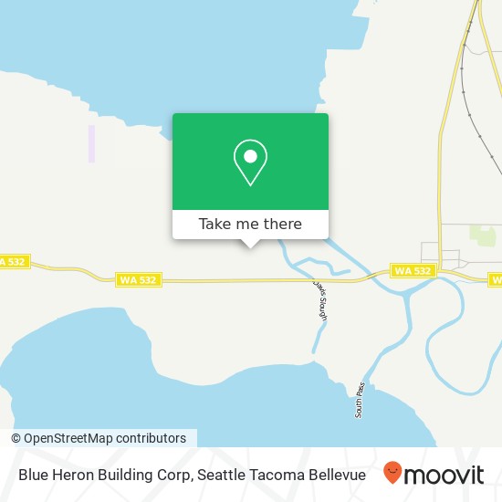 Mapa de Blue Heron Building Corp