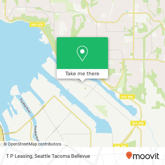 T P Leasing map