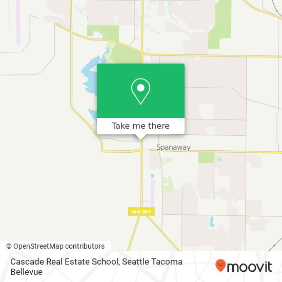Mapa de Cascade Real Estate School
