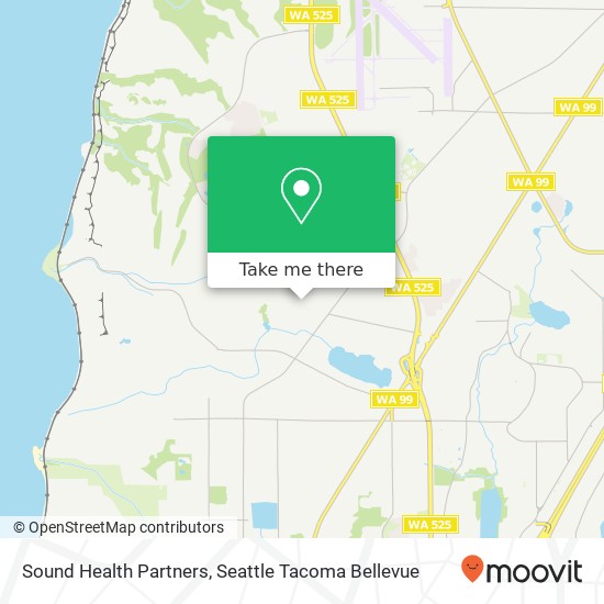 Sound Health Partners map