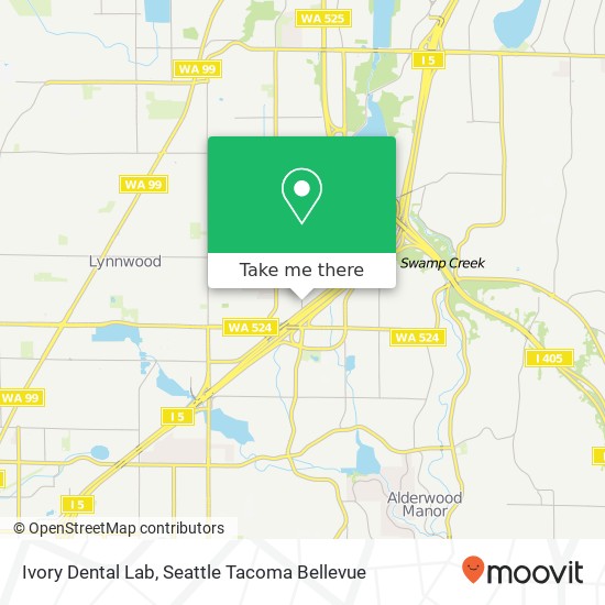 Ivory Dental Lab map