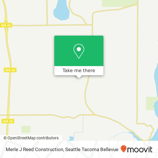 Merle J Reed Construction map