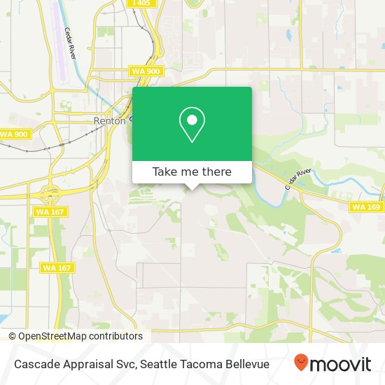 Cascade Appraisal Svc map