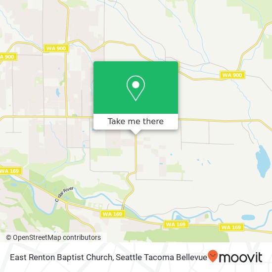 Mapa de East Renton Baptist Church