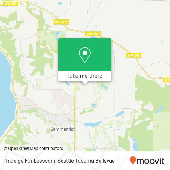Mapa de Indulge For Lesscom