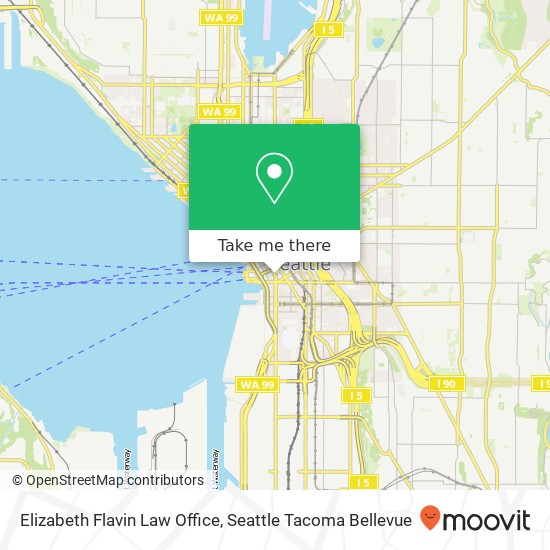 Elizabeth Flavin Law Office map