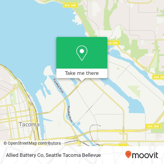 Allied Battery Co map