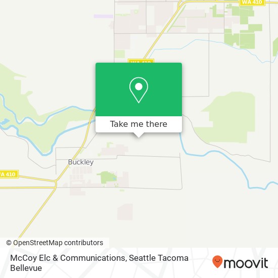 Mapa de McCoy Elc & Communications