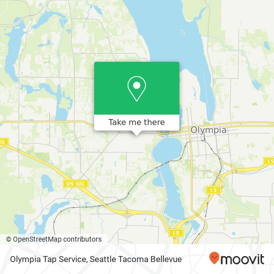 Mapa de Olympia Tap Service