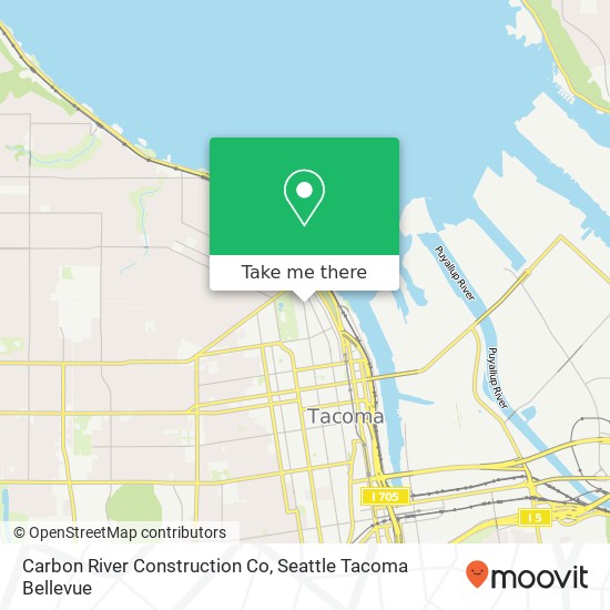 Mapa de Carbon River Construction Co