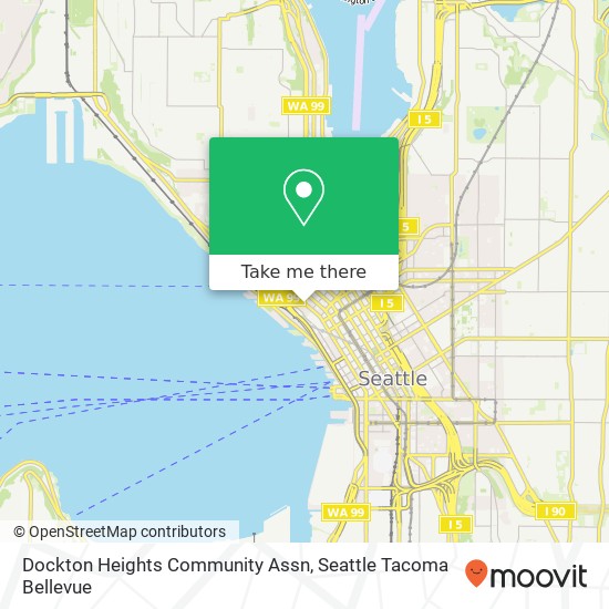Mapa de Dockton Heights Community Assn