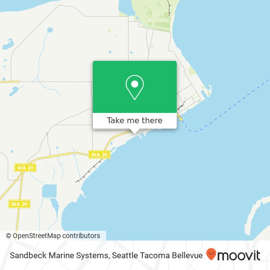 Mapa de Sandbeck Marine Systems