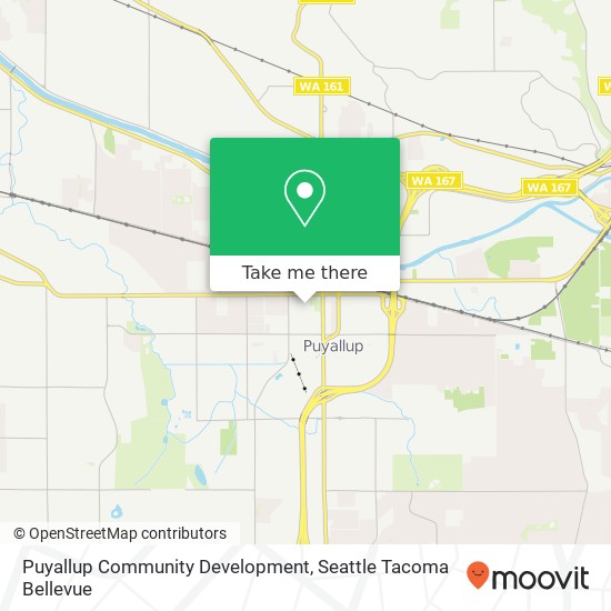 Mapa de Puyallup Community Development