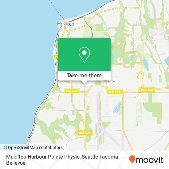 Mukilteo Harbour Pointe Physic map