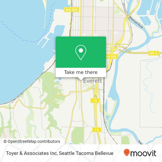 Toyer & Associates Inc map