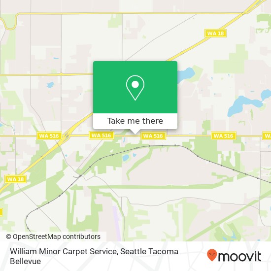 Mapa de William Minor Carpet Service