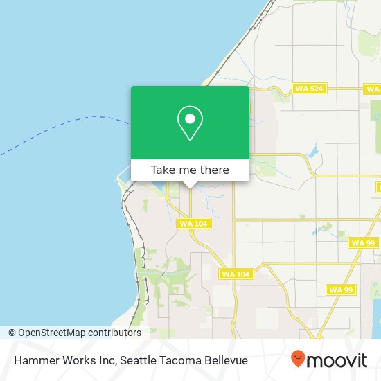 Mapa de Hammer Works Inc