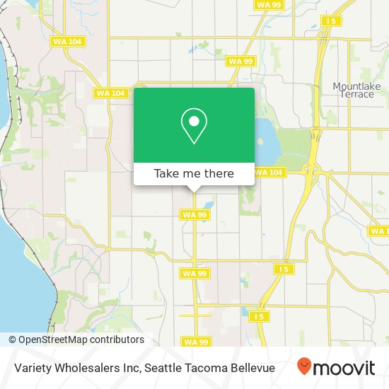 Variety Wholesalers Inc map