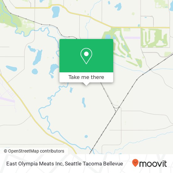 East Olympia Meats Inc map