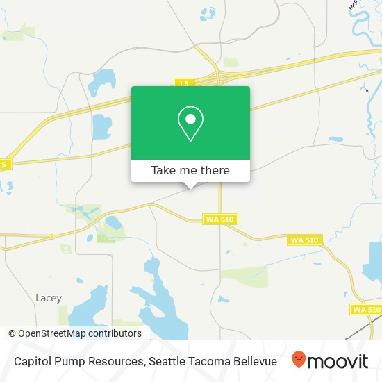 Capitol Pump Resources map