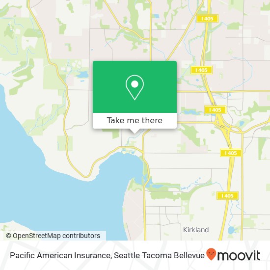 Pacific American Insurance map