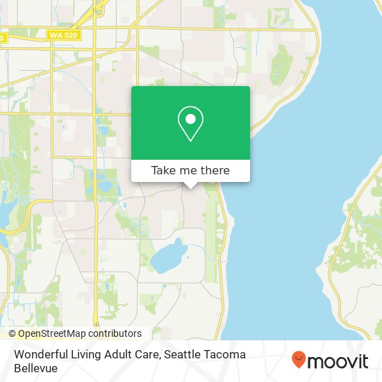 Wonderful Living Adult Care map