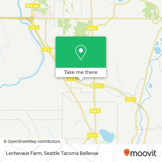 Lechevaux Farm map