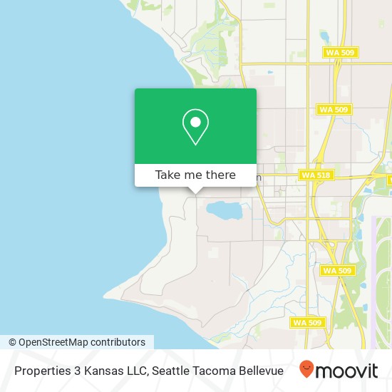 Mapa de Properties 3 Kansas LLC
