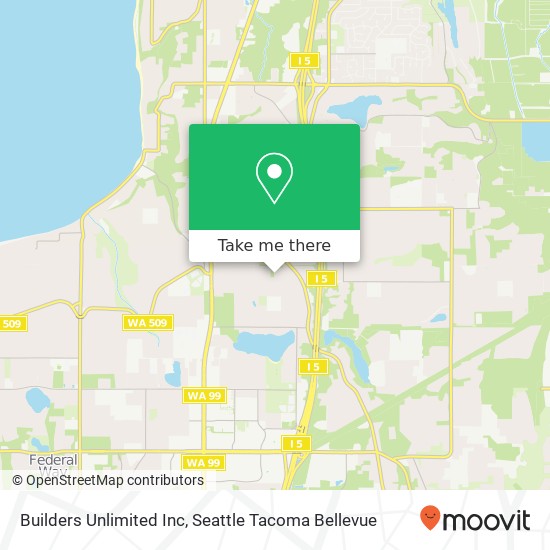 Builders Unlimited Inc map