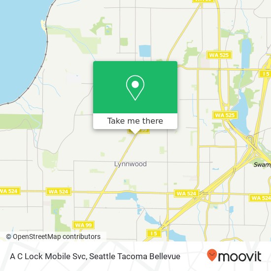 A C Lock Mobile Svc map