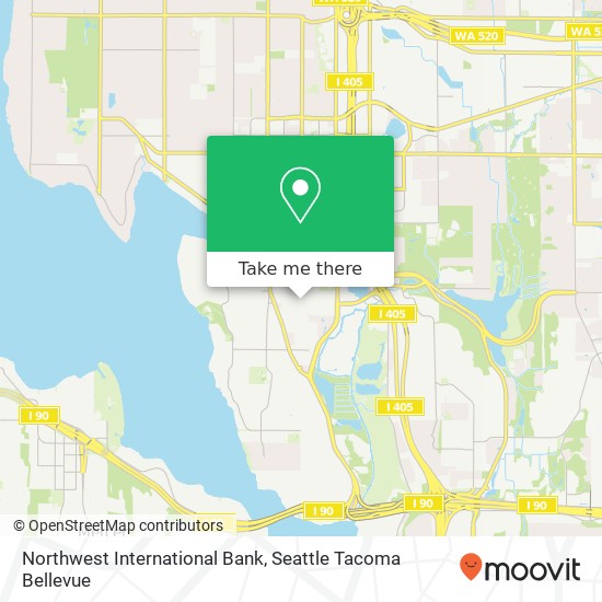 Northwest International Bank map