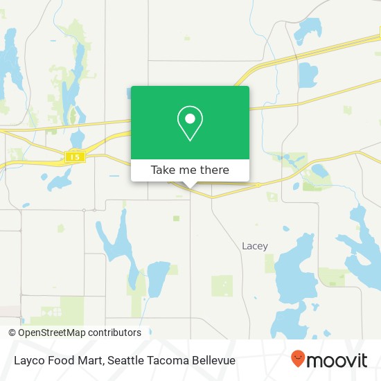 Layco Food Mart map