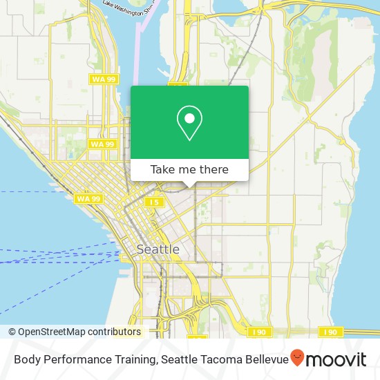 Mapa de Body Performance Training