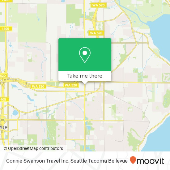 Connie Swanson Travel Inc map